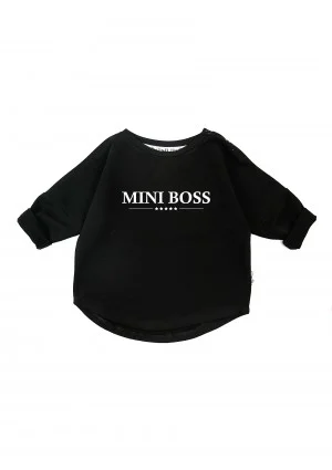 Bluza dziecięca "mini boss" Czarna