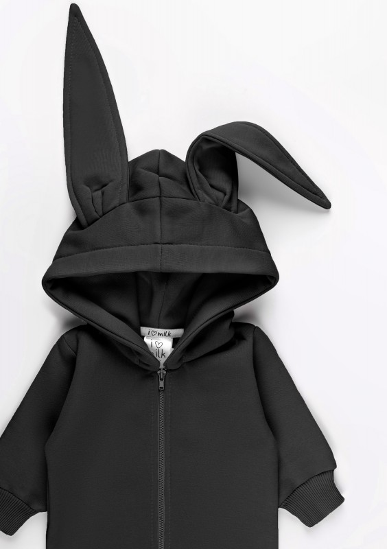 Black onesie rabbit