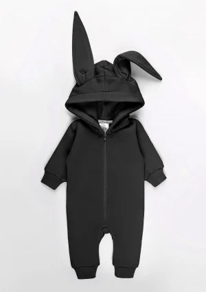 Black onesie rabbit