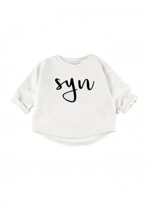 Bluza dziecięca "syn" Biała