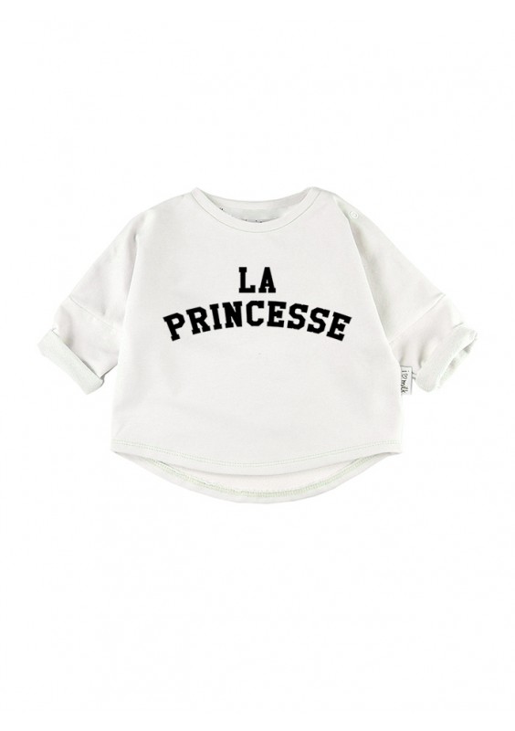 Bluza dziecięca "la princesse" Biała