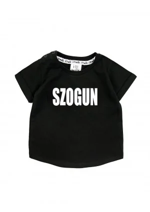 T-shirt dziecięcy "szogun" Czarny