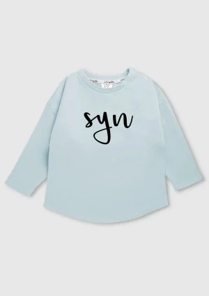 Bluza dziecięca "syn" Błękitna