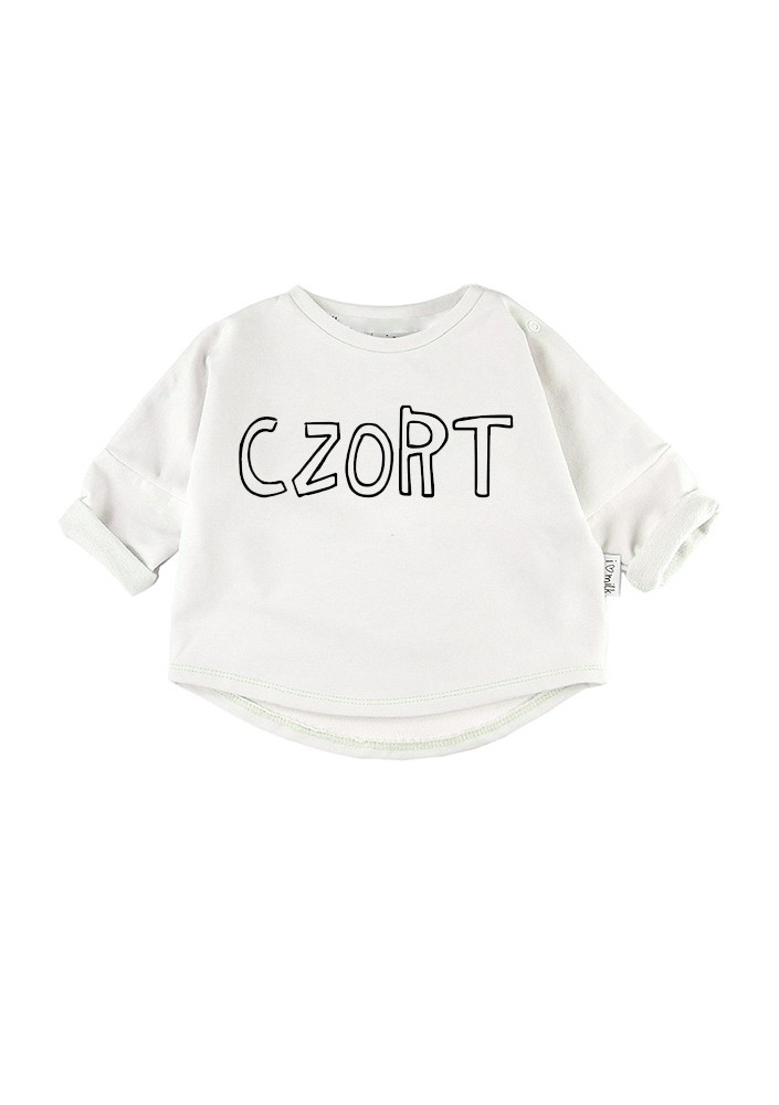 Bluza dziecięca "czort" Biała