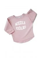 Powder pink kids sweatshirt 