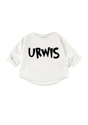 White kid's "urwis" sweatshirt
