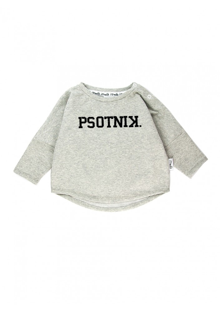 Bluza dziecięca "psotnik" Szary Melanż