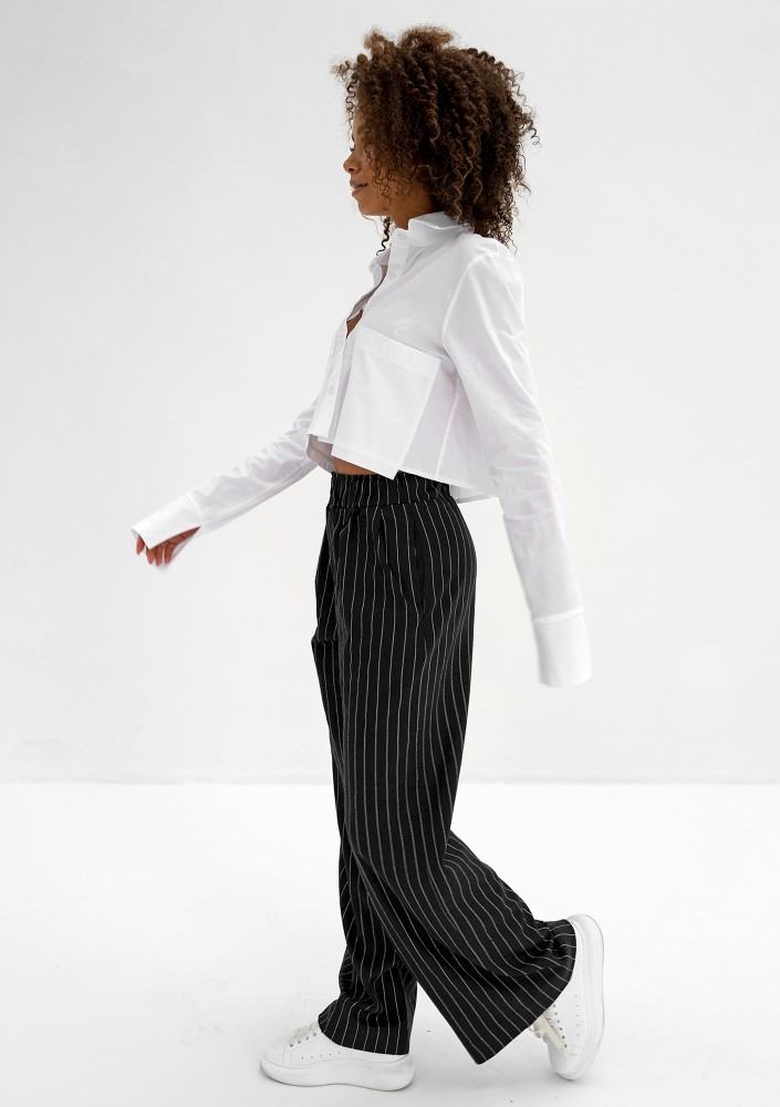 Jacque - White short shirt