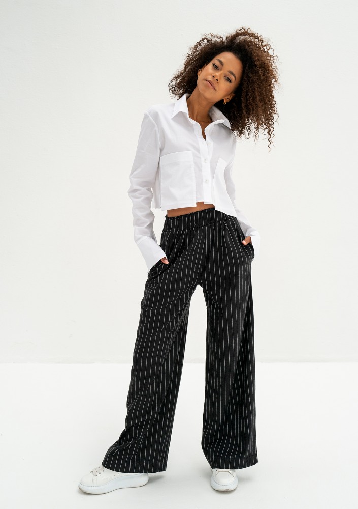 Jacque - White short shirt