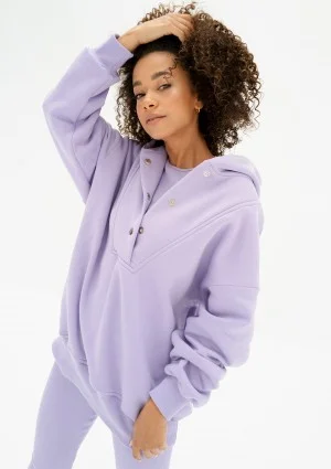 Raven - Violet oversize hoodie