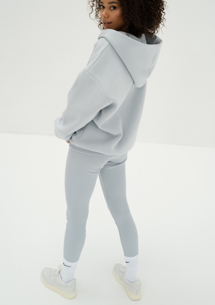 Hype - Light blue knitted legging