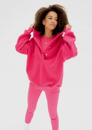Hype - Legginsy dzianinowe Magenta Pink
