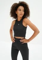 Hype - Black knitted short top