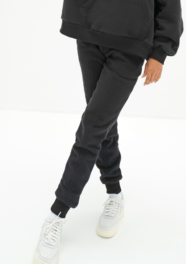 Mesh - Black soft touch sweatpants