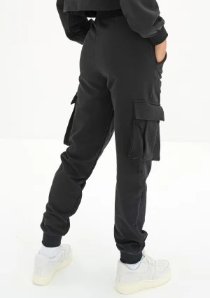 Loxy - Black cargo trousers