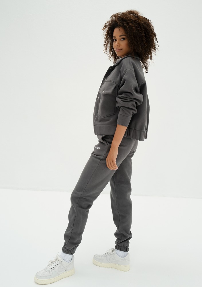 Eagle - Grey cargo sweatshirt