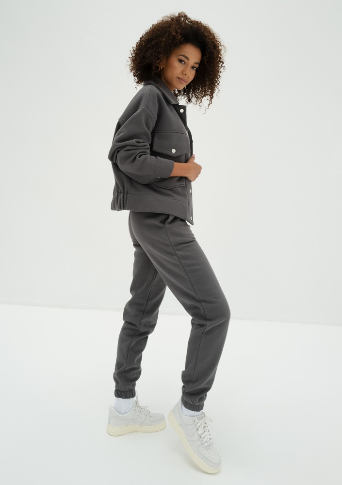 Eagle - Grey cargo sweatshirt