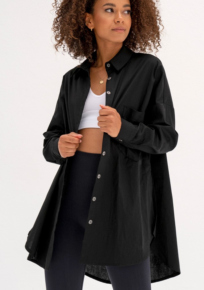 Viral - Black oversize shirt