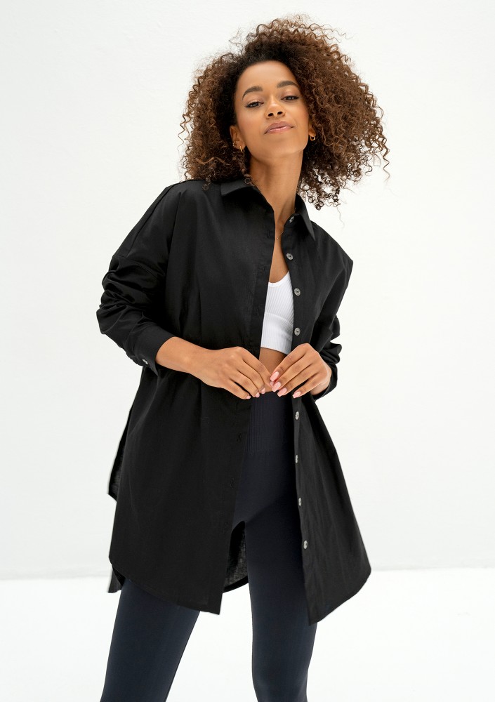 Viral - Black oversize shirt