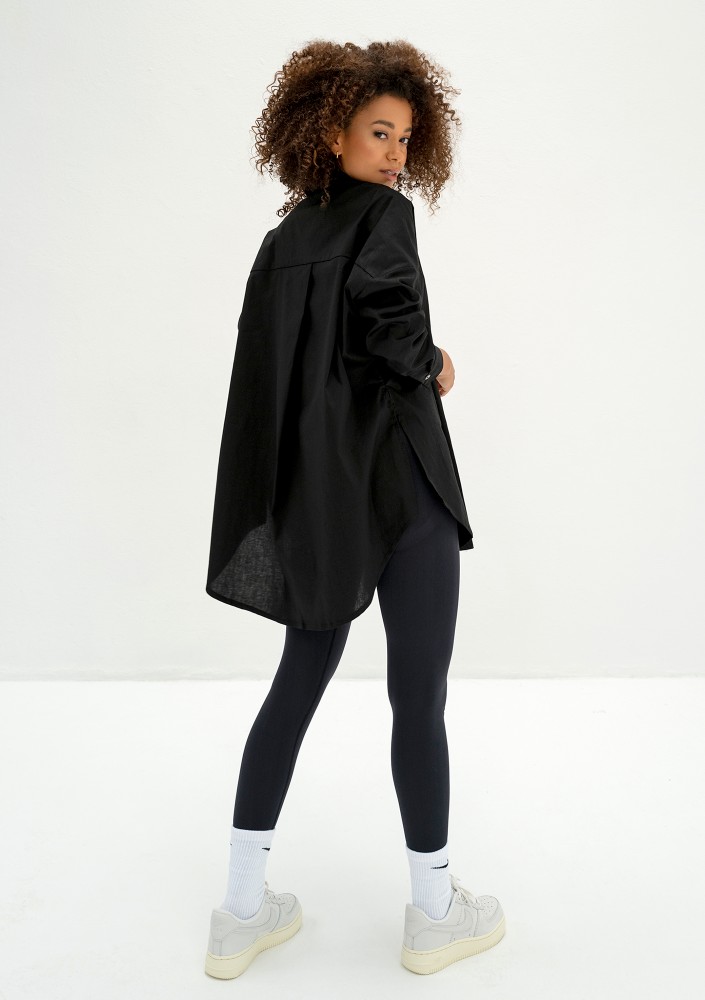 Viral - Black oversize shirt