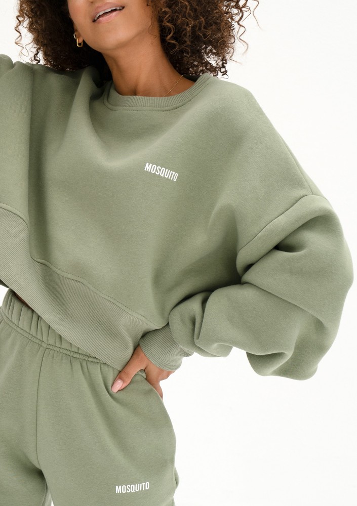 Shore - Olive green sweatshirt