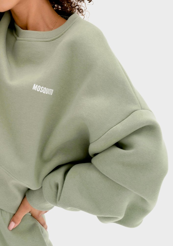 Shore - Olive green sweatshirt