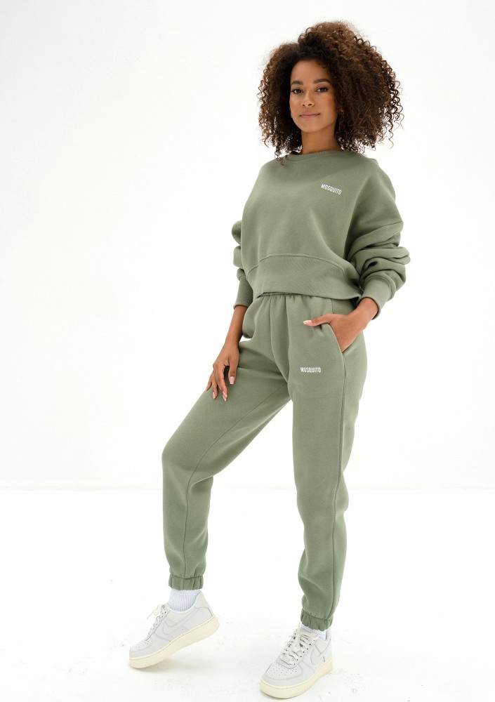 Shore - Olive green sweatshirt