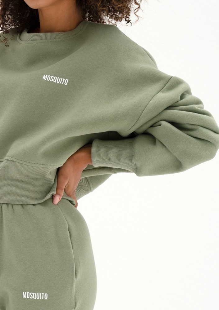 Shore - Olive green sweatshirt