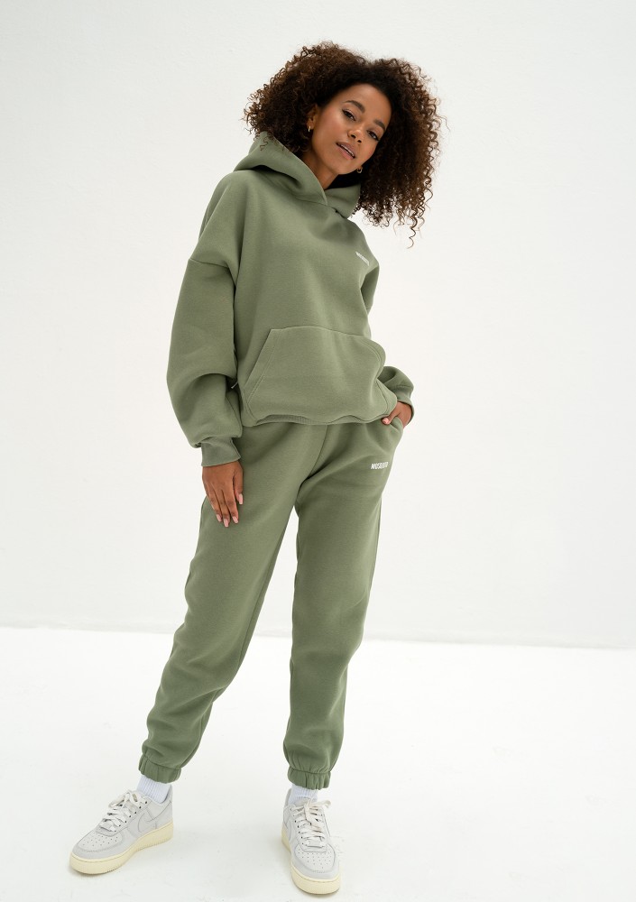 Pure - Bluza z kapturem Olive