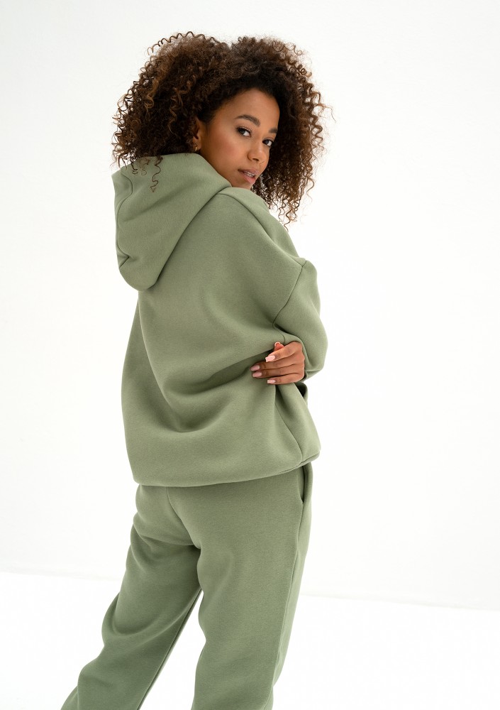 Pure - Bluza z kapturem Olive