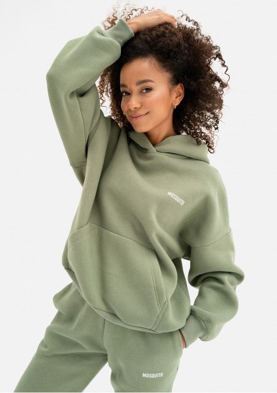 Pure - Olive green hoodie