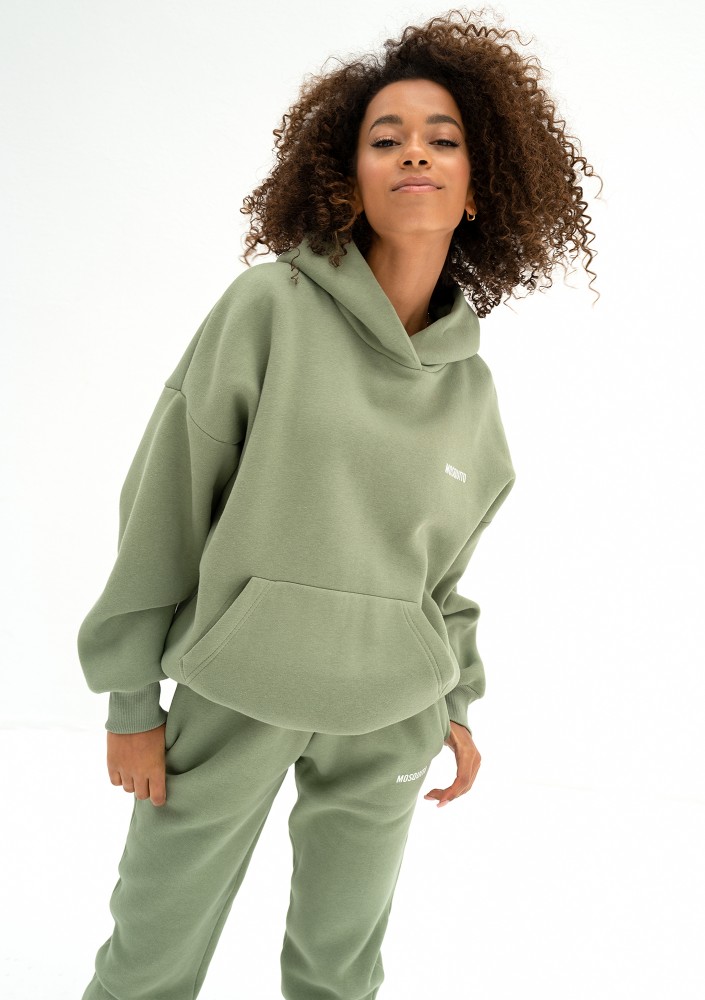 Pure - Olive green hoodie