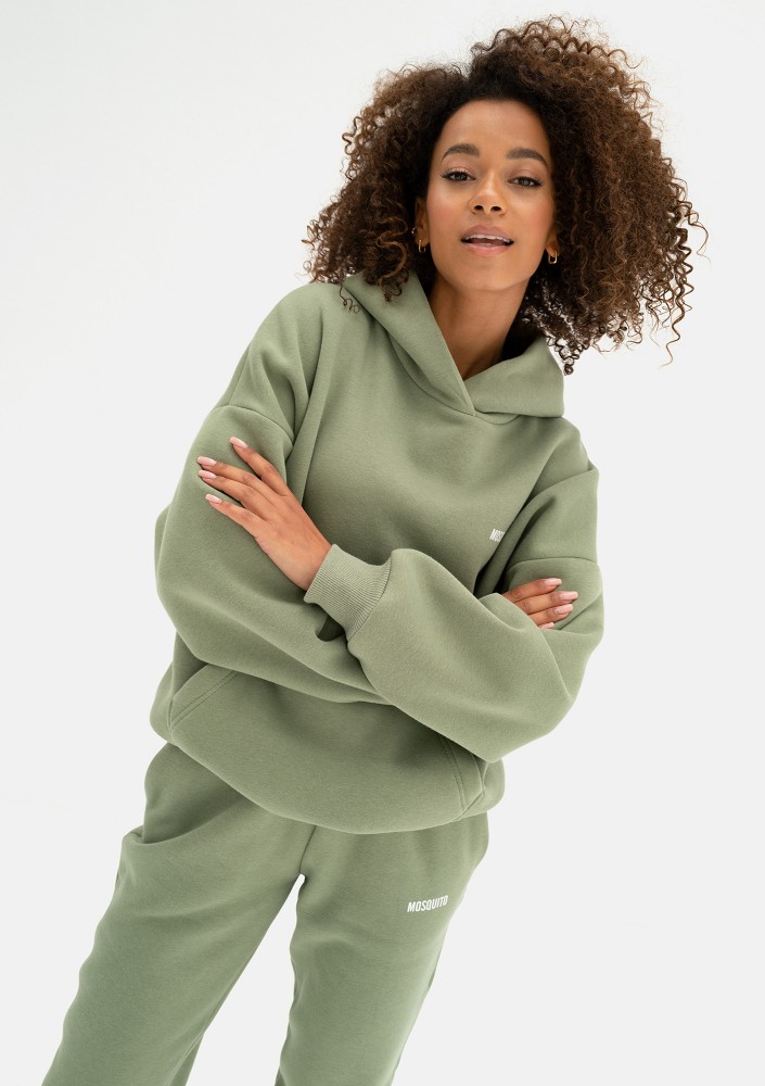 Pure - Bluza z kapturem Olive