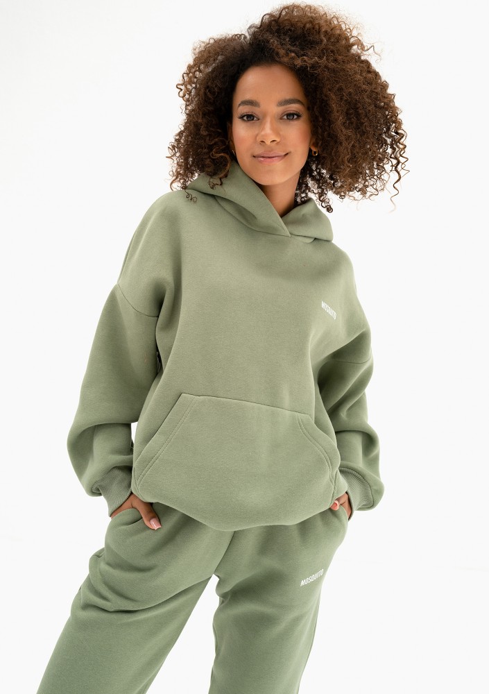 Pure - Bluza z kapturem Olive