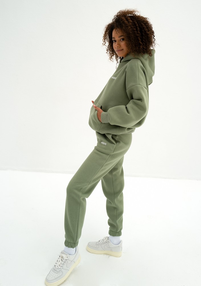 Pure - Spodnie dresowe Olive