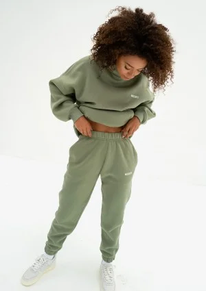 Pure - Spodnie dresowe Olive