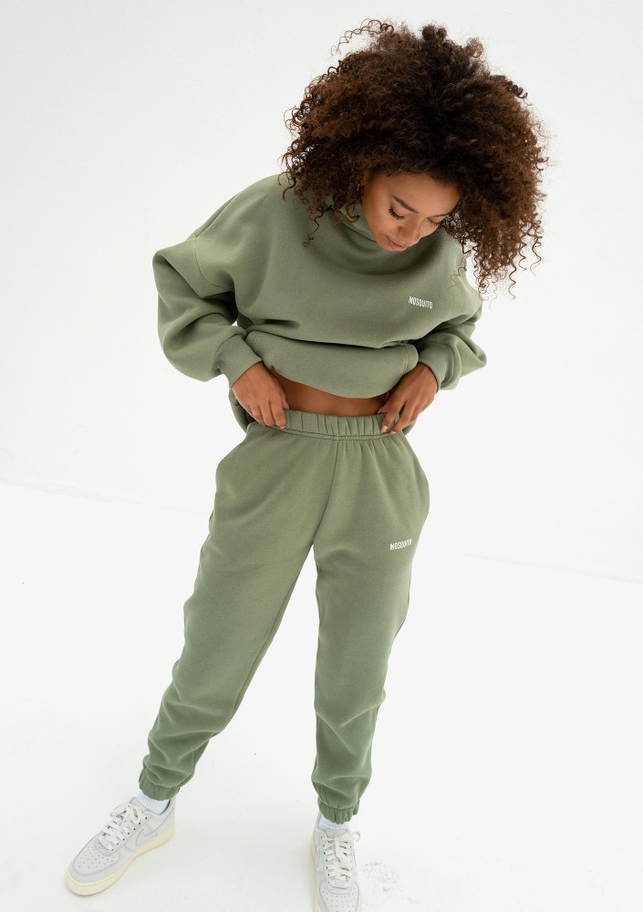 Pure - Olive green sweatpants