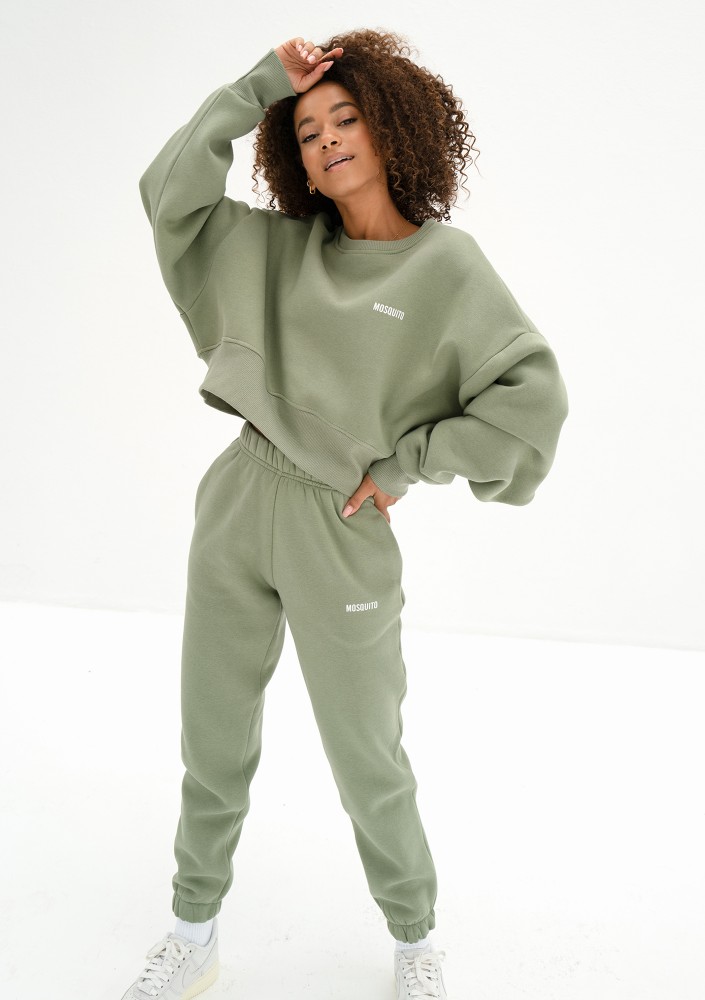 Pure - Spodnie dresowe Olive