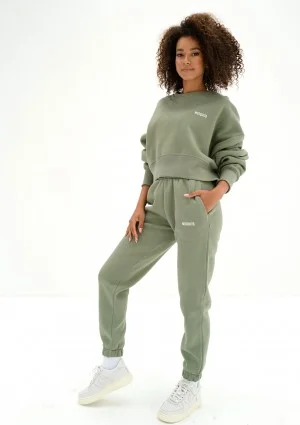 Pure - Spodnie dresowe Olive