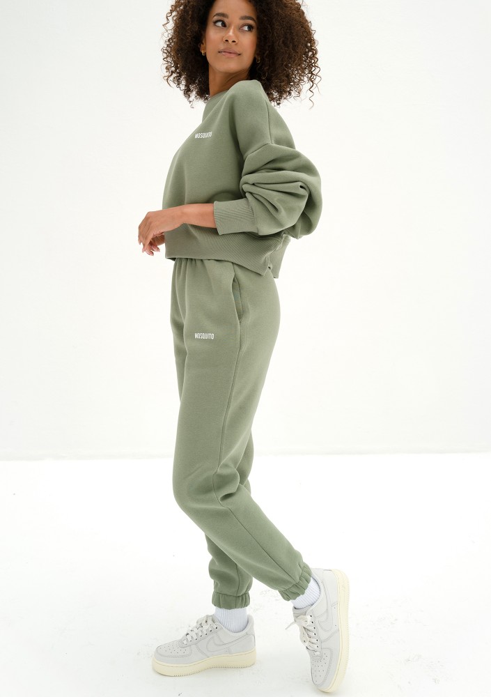 Pure - Olive green sweatpants