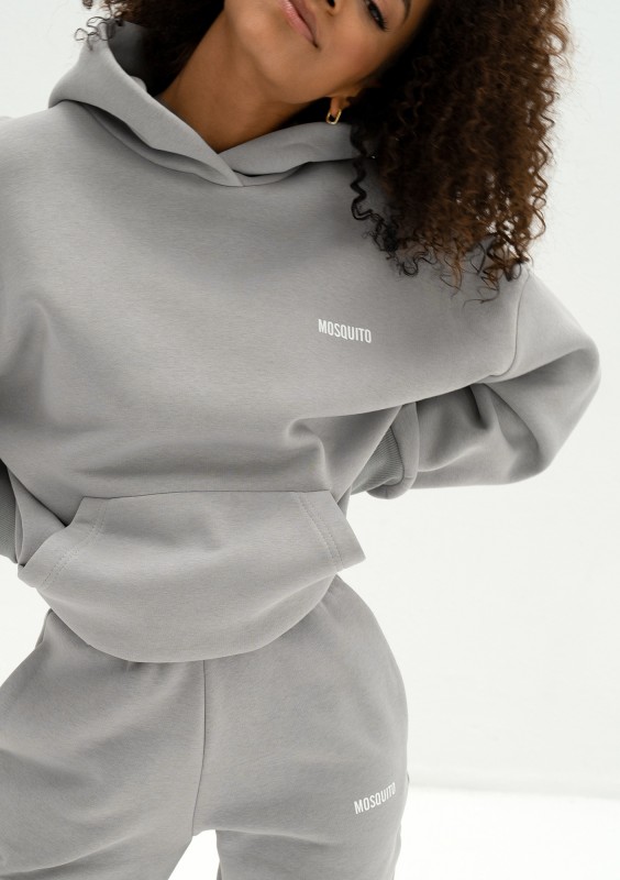 Pure - Bluza z kapturem Gray Rock