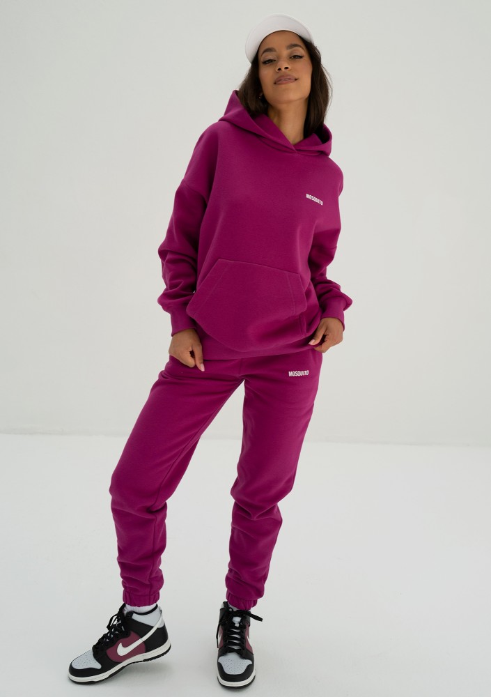 Pure - Bluza z kapturem Blueberry