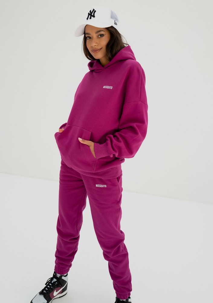 Pure - Bluza z kapturem Blueberry