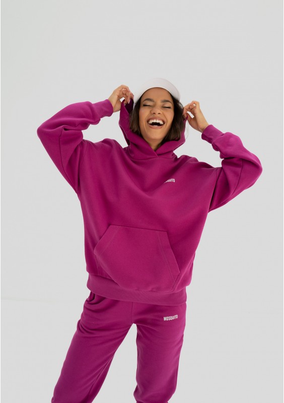 Pure - Bluza z kapturem Blueberry