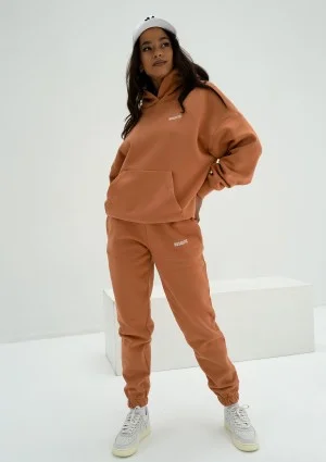 Pure - Bluza z kapturem Dusty Orange