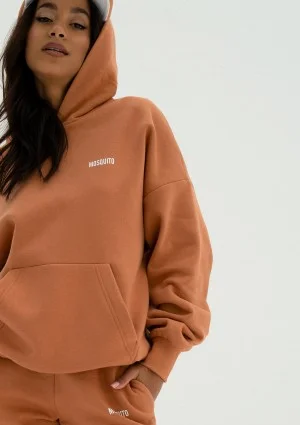 Pure - Bluza z kapturem Dusty Orange