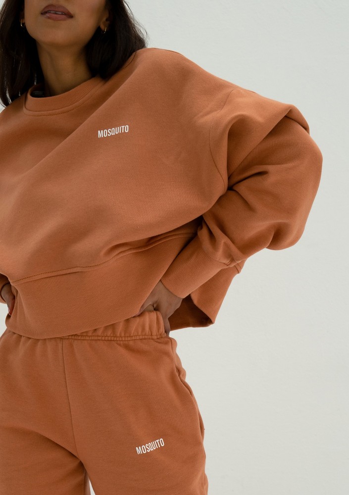 Shore - Dusty orange sweatshirt