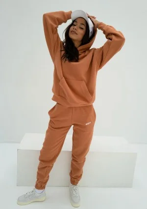 Pure - Spodnie dresowe Dusty Orange