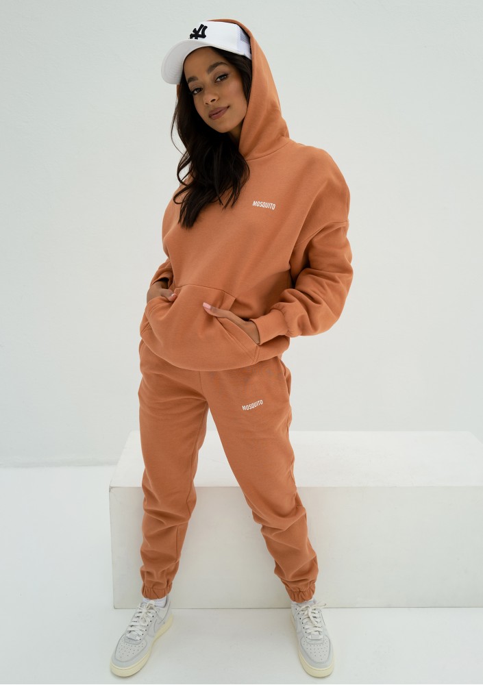 Pure - Dusty orange sweatpants