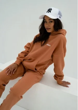 Pure - Spodnie dresowe Dusty Orange